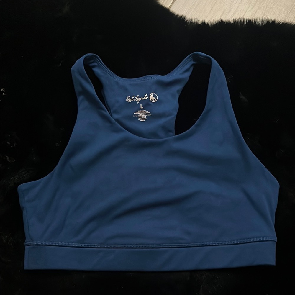 Women's Blue Sports Bra